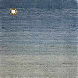 Gradations Ombre Handwoven Wool Blue Area Rug