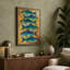 Five Fish Study Botanical - Wrapped Canvas-100468111-100468097