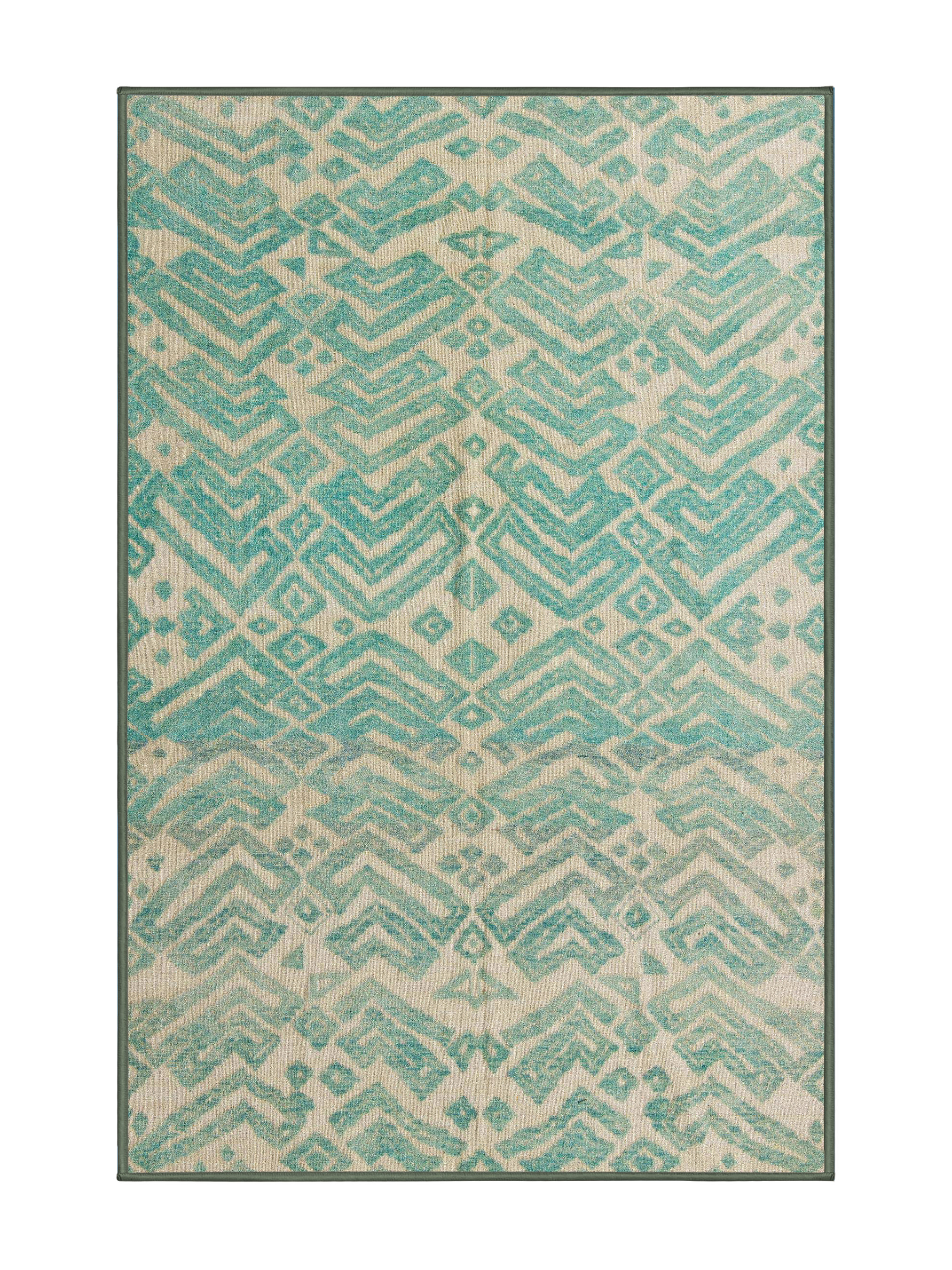 Foundry Select 100% Machine Washable Abstract 5389 Area Rug - Wayfair ...