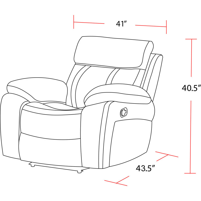 Arthur Abree Manual Glider Recliner Two Pack