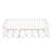 Twin Size Floor Bed (White)