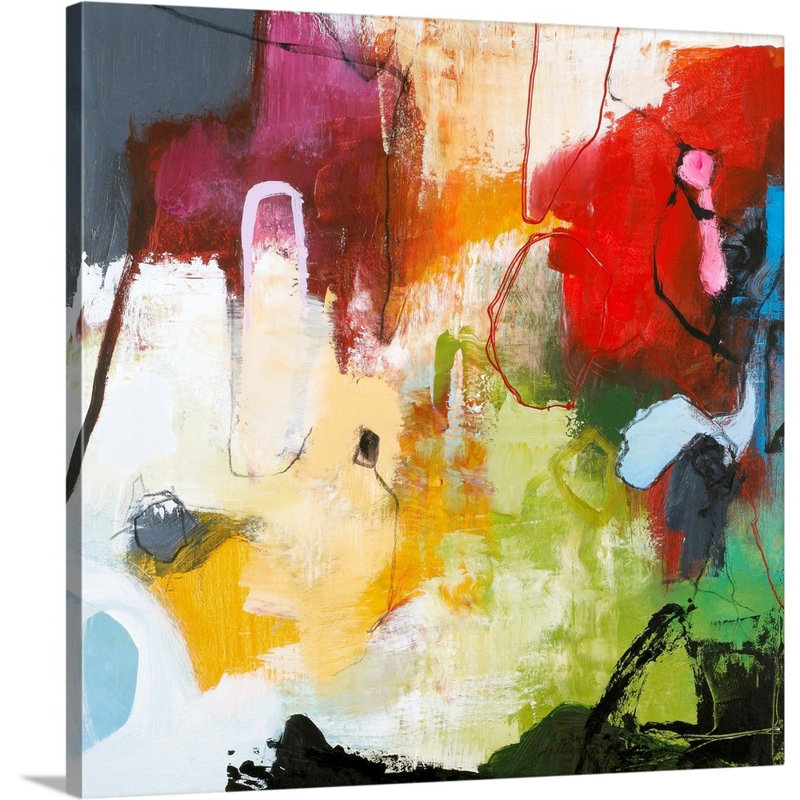Tango 3 - reproduction d'art, Toile tendue, H 30 po x l 30 po x P 1,25 po