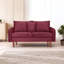 Causeuse à accoudoirs arrondis 56,5 po Sofa-680920421