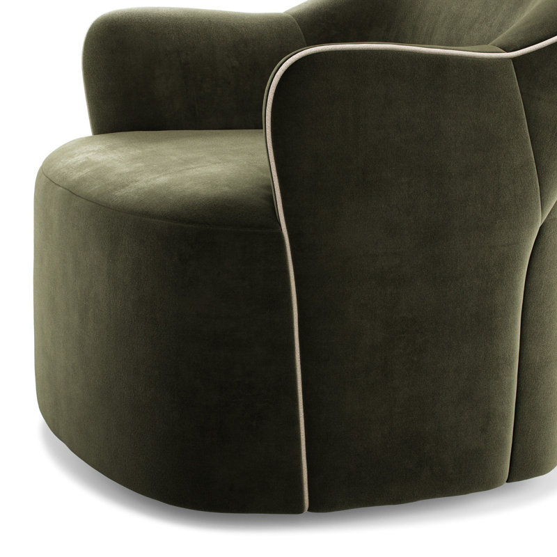BLYTHE Swivel Armchair, Surrey Olive