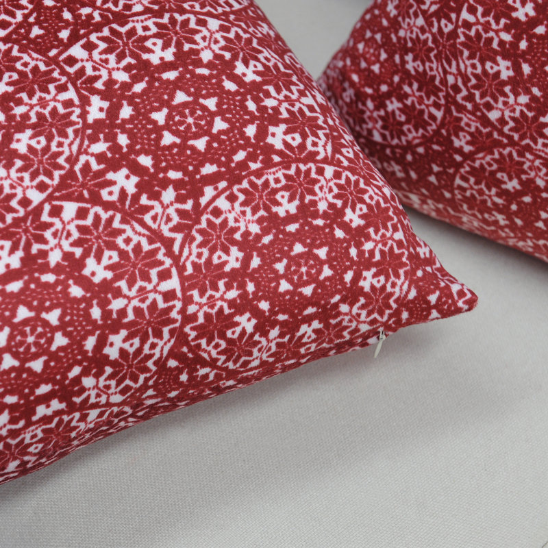 Abstract Square Throw Pillow Cover
