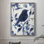 Reproduction encadrée FLORAL Series DLXIV - bois massif-247650003