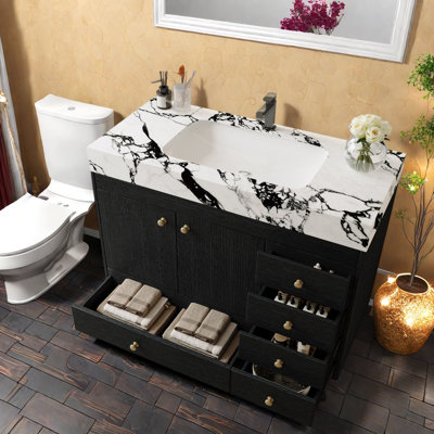 Meubles-lavabos en pouces (doivent inclure le meuble et le lavabo) - Rangement pour la maison