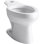 Wellworth® Toilet Bowl with Antimicrobial Finish, Less Seat