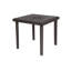 Table carrée en rotin