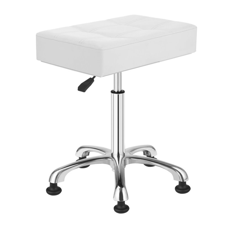 Tabouret robuste sans dossier, Blanc