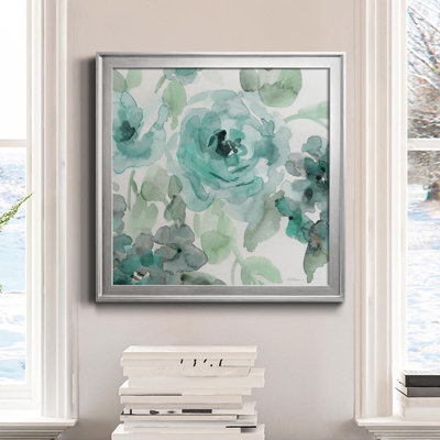 " Belle's Teal II " Painting Print