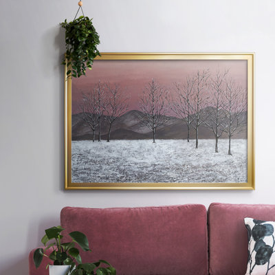 " Sunset Snowfall II "