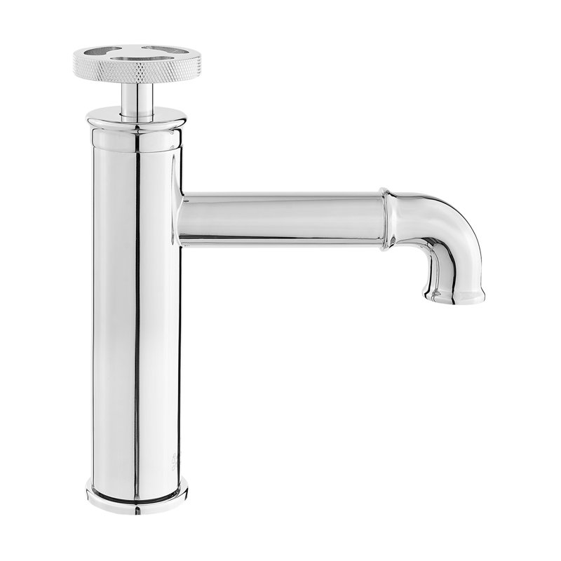 Avallon Single Hole, Single-Handle Wheel, Bathroom Faucet, Chrome