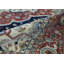 Hand Knotted Wool Southwestern Area Rug in Rust/Blue/Ivory