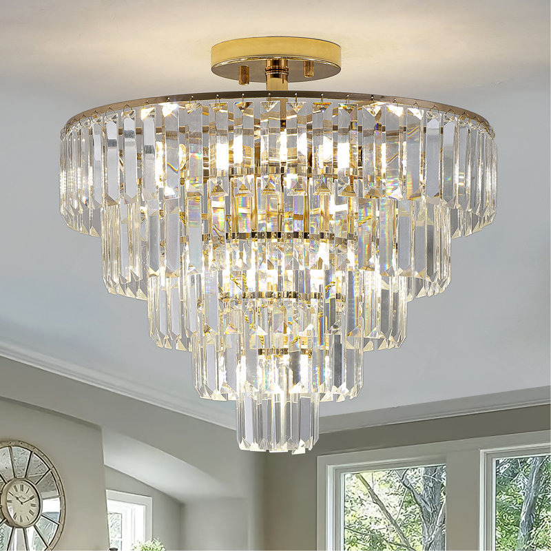 Gold Crystal Chandeliers