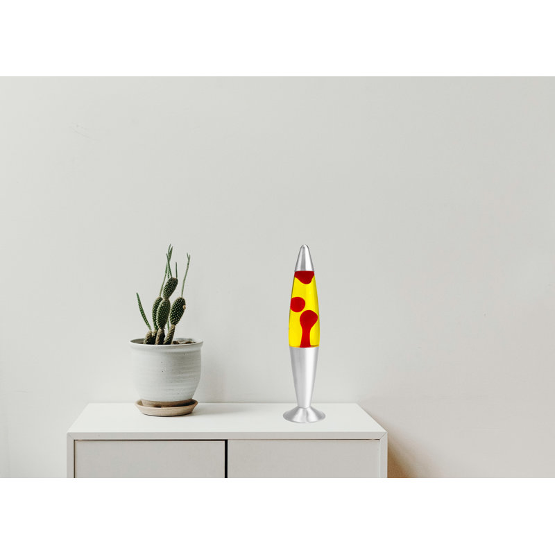 Bolbirer Metal Lamp, 42cm, Red/Yellow