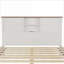 Ensemble de chambre à coucher, maison de campagne 3 pièces, avec charge de rangement, commode de table de chevet pour la chambre principale | Panneau de particules-1031515149-1031515151