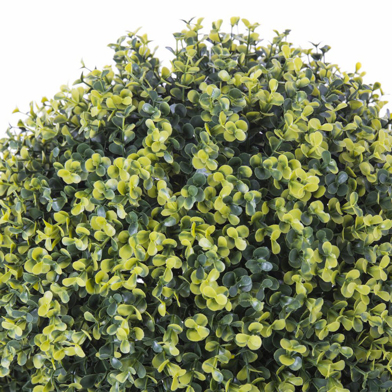 Faux Hedge, 40cm H x 40cm W x 40cm D, Green/Lime