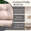 Ensemble de conversation pour 8 personnes en osier Hermosa, coussins inclus-911955182
