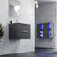 Ensemble de meuble-lavabo double mural 48 po Emmanuel