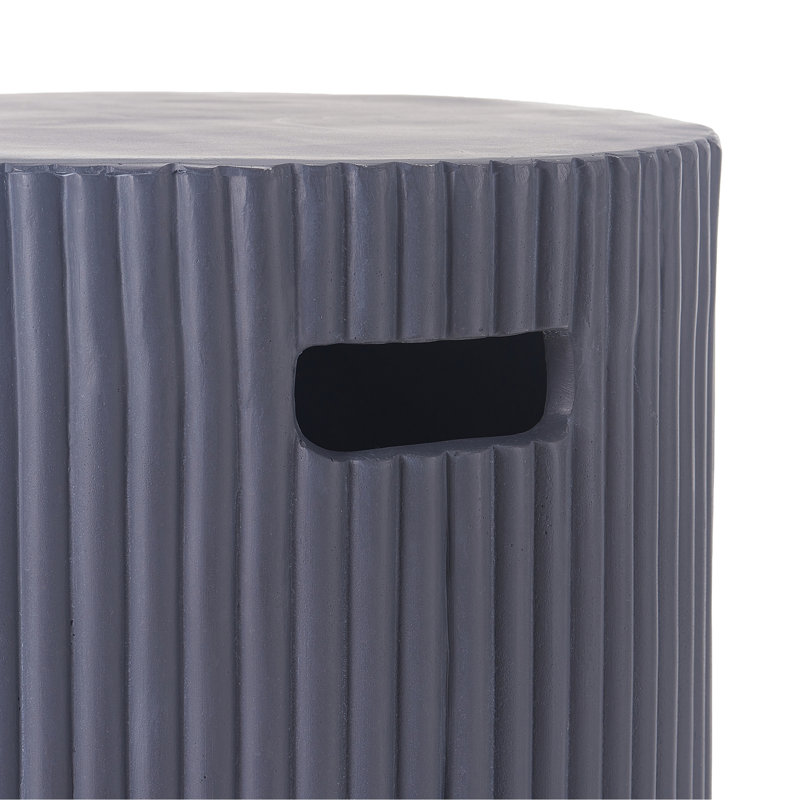 Support pour réservoir/table d'appoint 17 x 19,9 pouces, gris