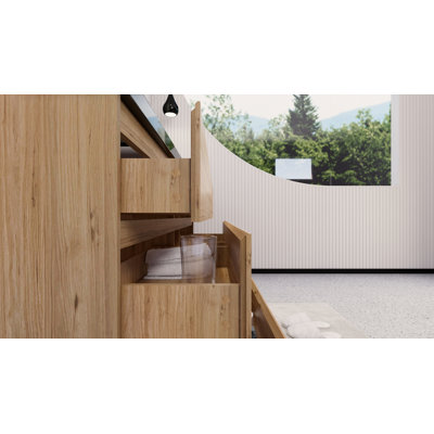 60'' Free-Standing Single Bathroom Vanity Base Only