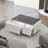 Modern Smart Coffee Table With Built-In Fridge, Bluetooth Speaker, Wireless Charging, Touch Control Panel, USB Ports, Outlet Protection, Atmosphere Light-631329741