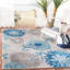 Kellems Indoor/Outdoor Grey/Royal Blue Rug-247246187