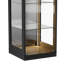 Armoire H 66,1 po avec porte vitrée et lumière DEL