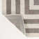Isibeal Modern Classic Mitre Stripe Brown/Ivory Rug