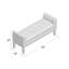 Banc de rangement à couvercle rabattable rembourré-1561427487