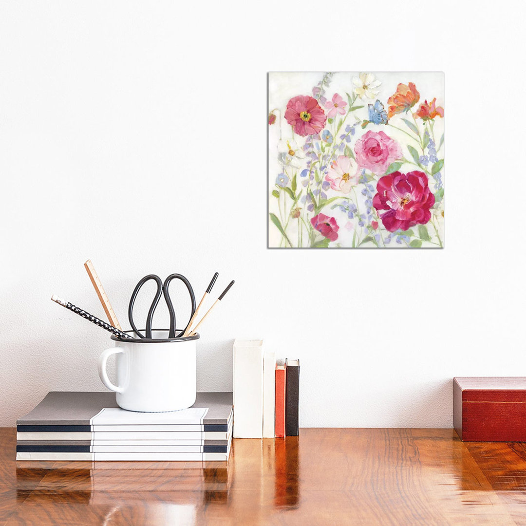 Summer Blooms by Sally Swatland - Wrapped Canvas Gallery-Wrapped Canvas Giclée