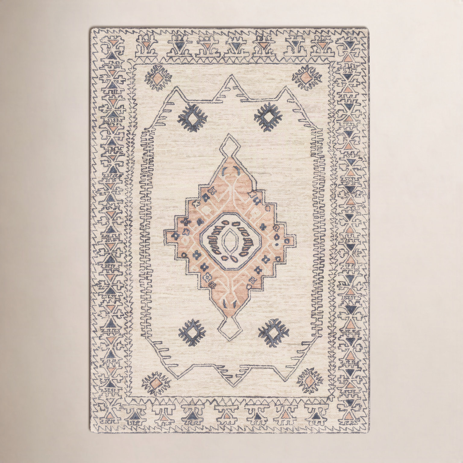 Moore Hand-Woven Oriental Rug, Rectangle 8' x 10'