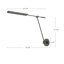 1 - Light LED Bath Sconce-67462530