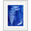 Fern Inspiration Indigo 10 Framed Painting