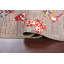 Tapis gris en laine noué à la main de conception unique 2 pi 9 po x 3 pi 11 po Lucie-Mae