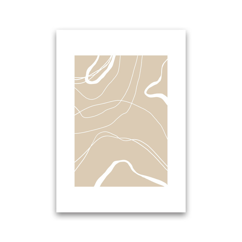 Mica Sand Swirls N24 by Pixy Paper - Print, Unframed, 29.7cm H x 21cm W x 1cm D