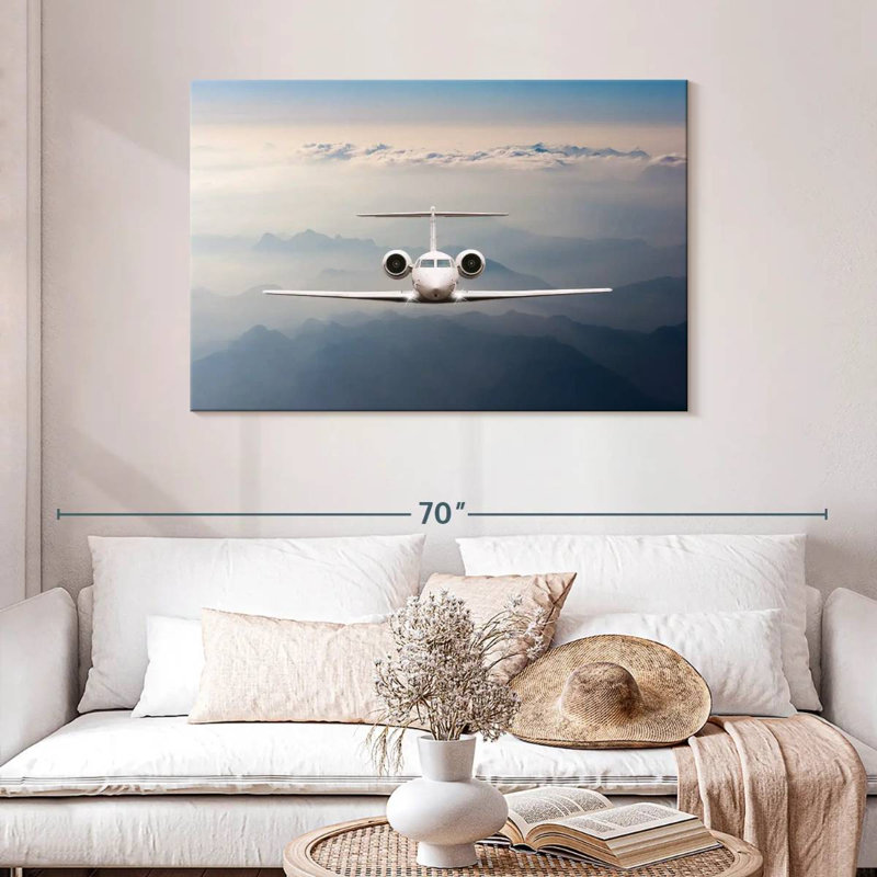 Mehar Alps Business Jet, 30" H x 45" W