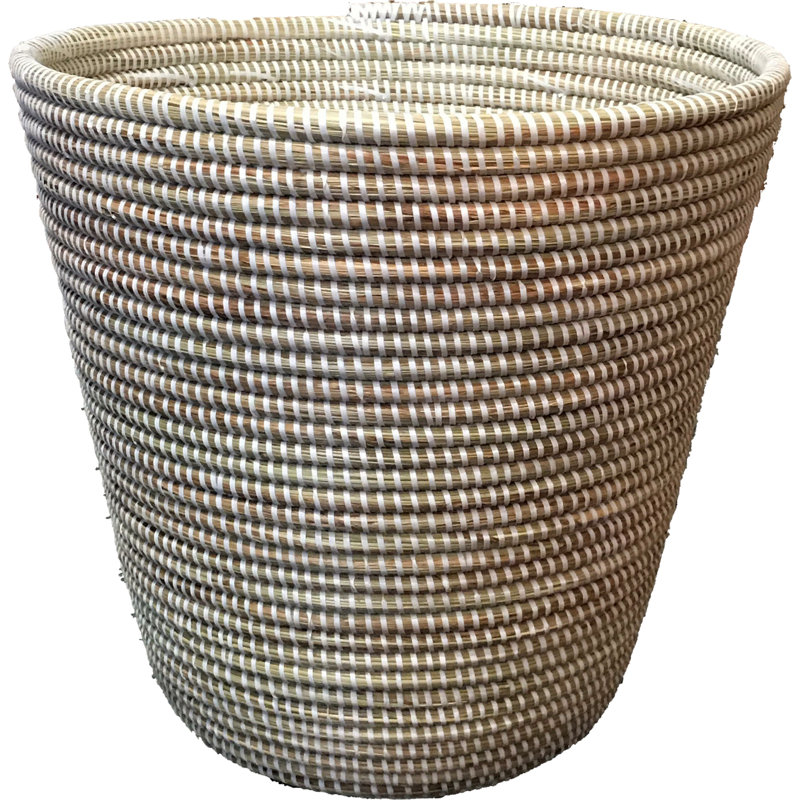 Burkburnett Waste Bin, White