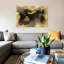 «Black on Gold I», reproduction sur toile-29086487-72792622-72792616