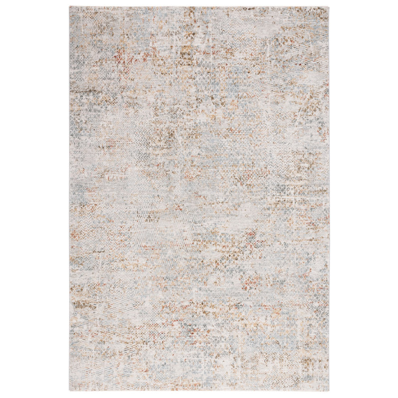 Laraway Performance Abstract Rug, Rectangle 4' x 6'