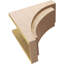 Bois de cèdre brut RiveraThane Corbel, apprêté brun clair Rivera-88290934