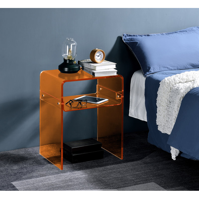 Bricola End Table, Orange