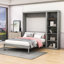 Lit escamotable mural Ell Elletsville avec tablettes-882040527-932556010