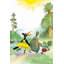 «Let's Go for a Walk», reproduction sur toile tendue-25596821