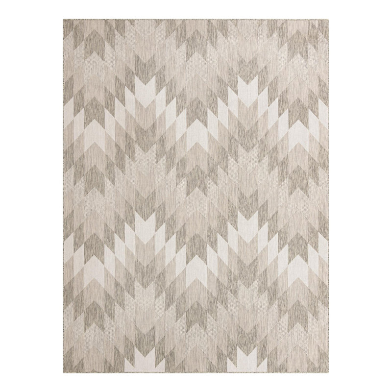 Blox Hower Indoor/Outdoor Area Rug, Rectangle 9' x 12'