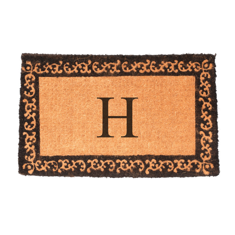 Tapis d'extérieur Balmer, Rectangle 2 pi 6 po x 4 pi, H