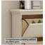 Meuble de rangement ventilé à persiennes en bois d'ingénierie à grande capacité avec rangement pour présentoir plat