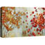 Automne, automne, feuilles d'érable rouges, paysage naturel, images abstraites, grande impression sur toile encadrée-99142341-99142345