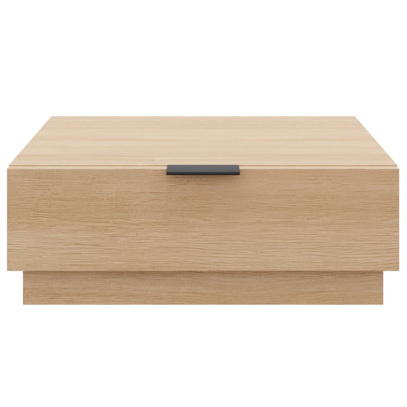 Table de chevet beige Satori, ensemble de 2, Beige